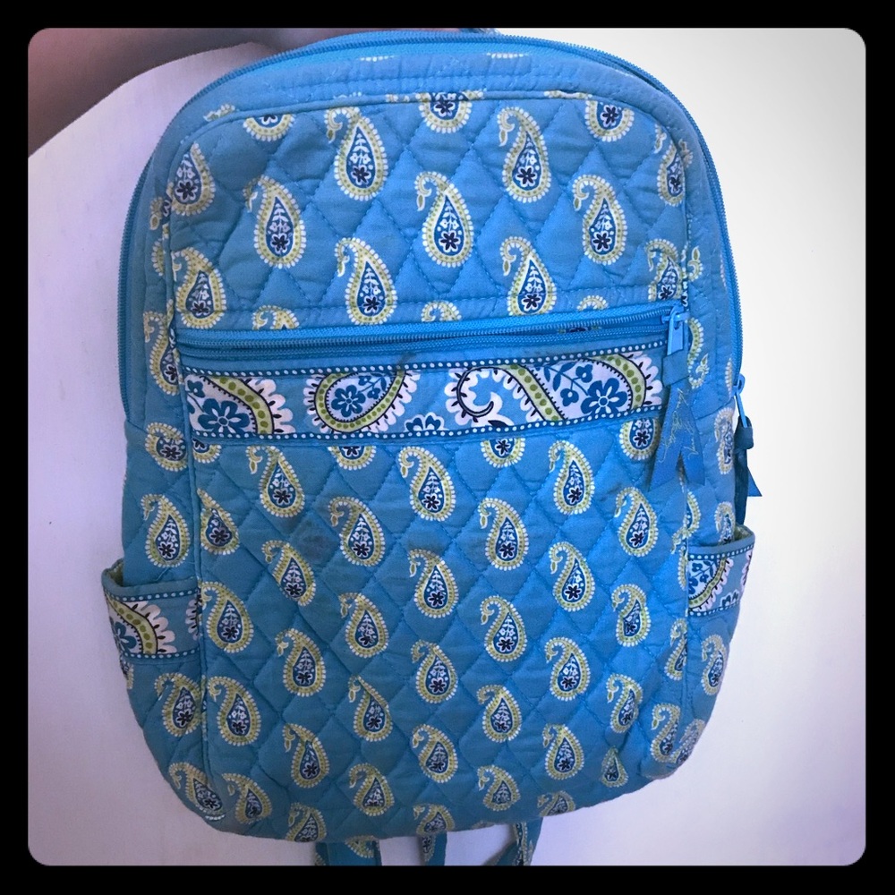 Retired Bermuda Blue Vera Bradley Backpack